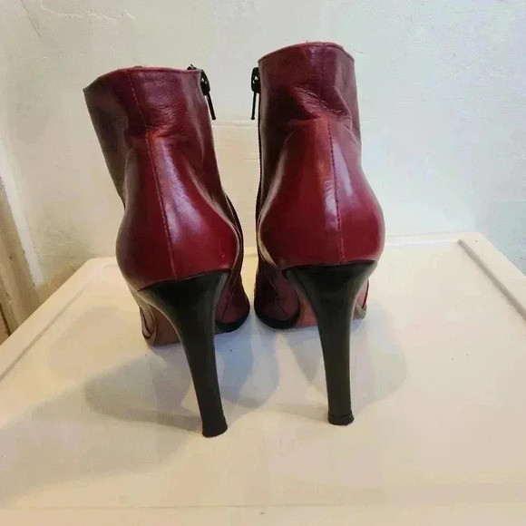 Vintage made in Italy Vaccaro boots with real rhinestones - Picture 4 of 9